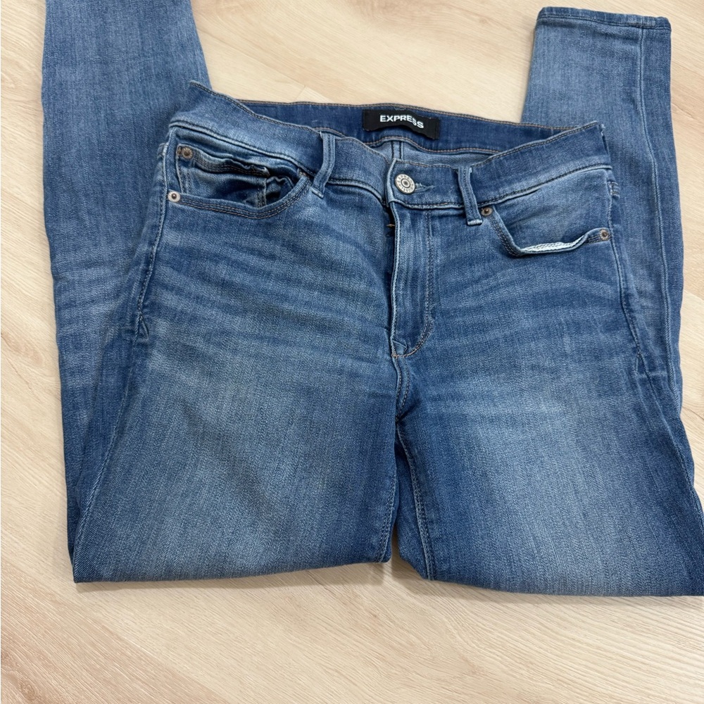 Express Women's Blue Jeans- Size 6R